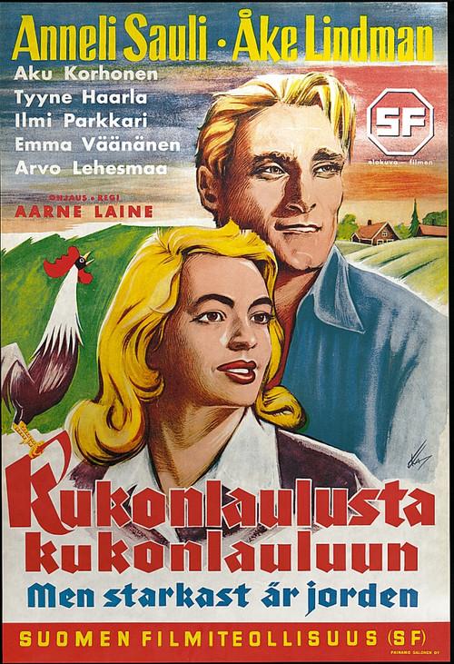 Kukonlaulusta kukonlauluun 1955 official movie poster
