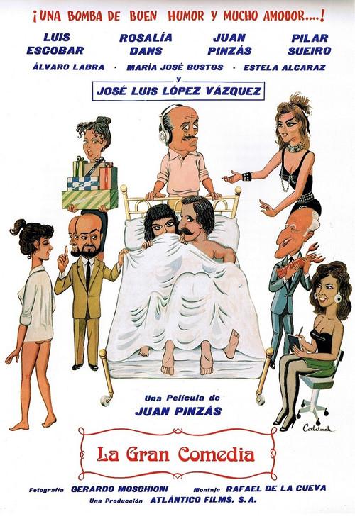 La gran comedia 1988 official movie poster