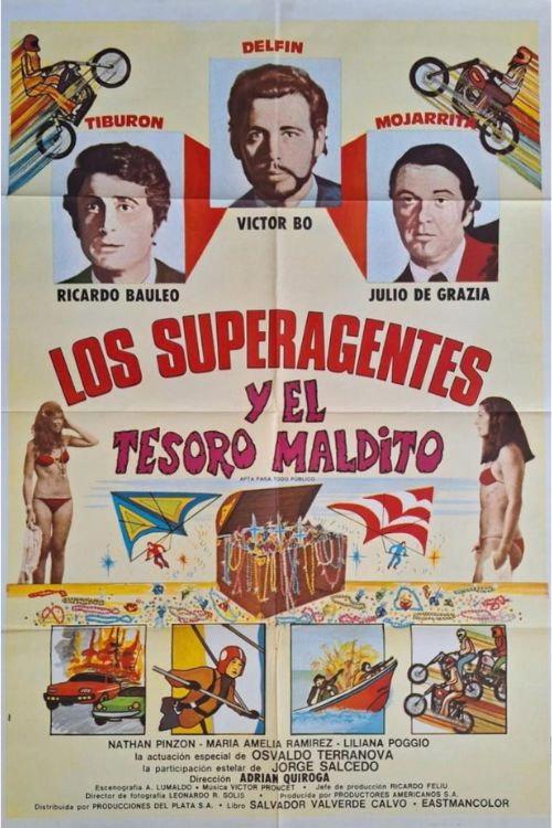 Los superagentes y el tesoro maldito 1978 official movie poster