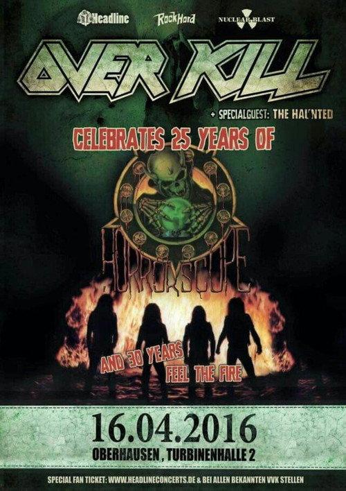 Overkill: [2016] Hellfest 2016 official movie poster