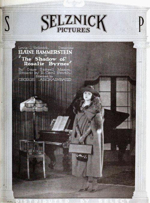 The Shadow of Rosalie Byrnes 1920 official movie poster