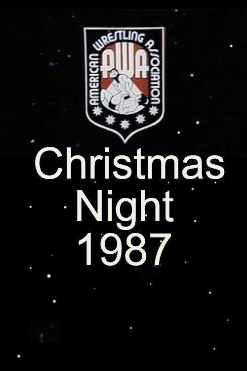 AWA Christmas Night 1987 1987 official movie poster