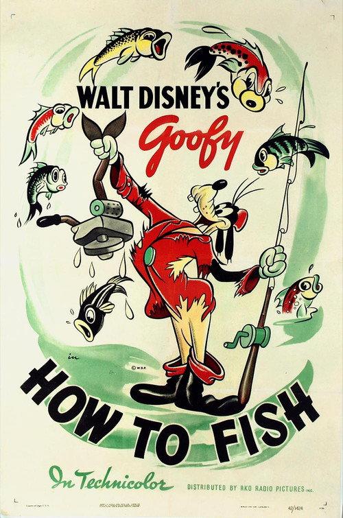 How to Fish 1942 official movie poster