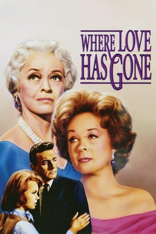 Where Love Has Gone 1964 official movie poster