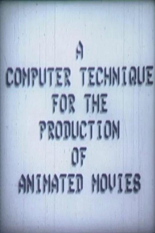 A Computer Technique for the Production of Animated Movies 1964 official movie poster