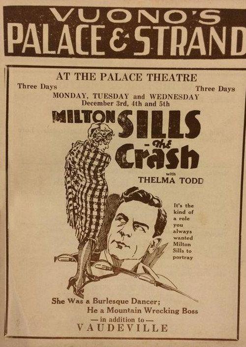 The Crash 1928 official movie poster