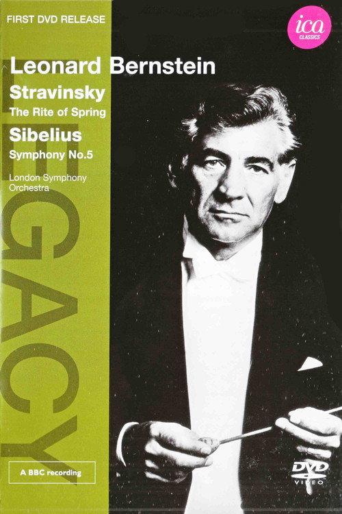 Leonard Bernstein conducts Stravinsky & Sibelius 2012 official movie poster