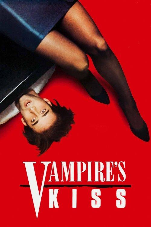 Vampire's Kiss 1989 official movie poster