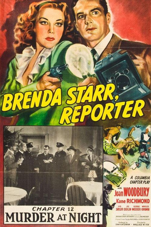 Brenda Starr, Reporter 1945 official movie poster