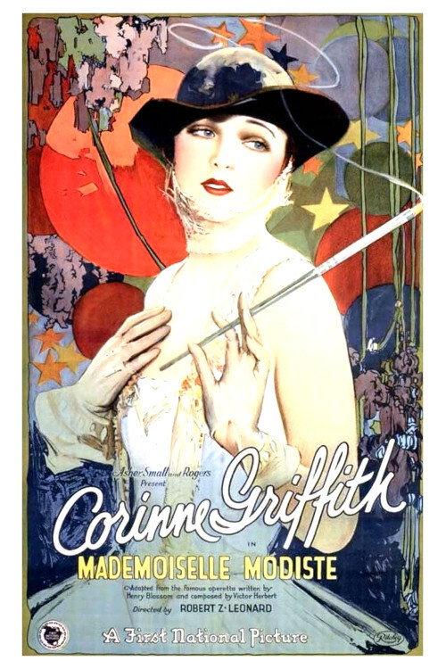 Mademoiselle Modiste 1926 official movie poster