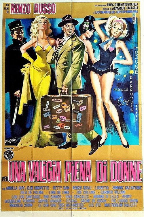 Per una valigia piena di donne 1964 official movie poster