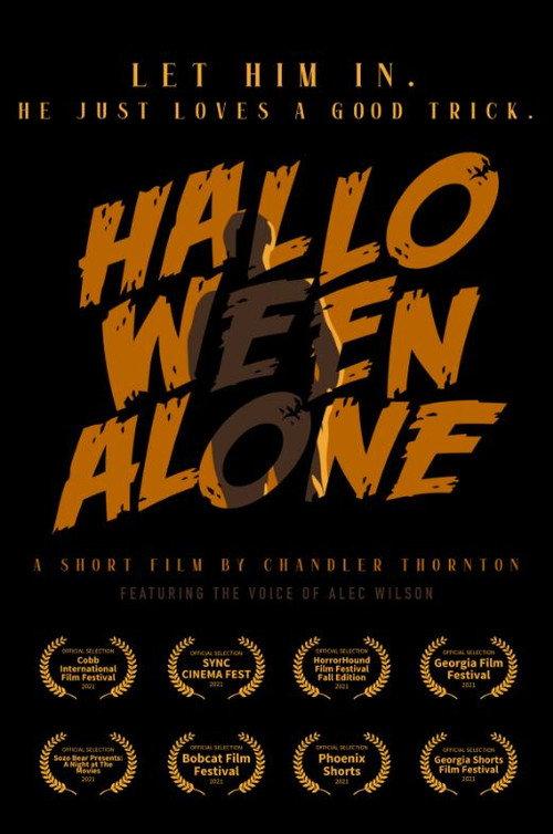 Halloween Alone 2020 official movie poster