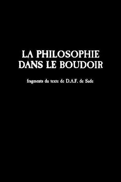 La philosophie dans le boudoir 1991 official movie poster