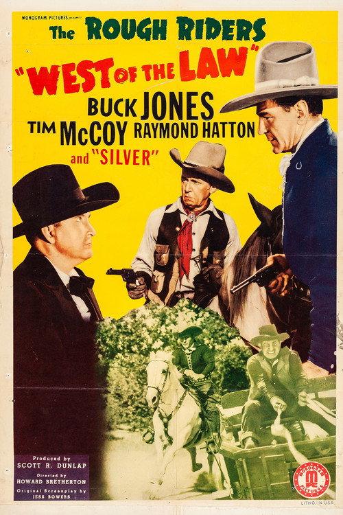 West of the Law 1942 official movie poster