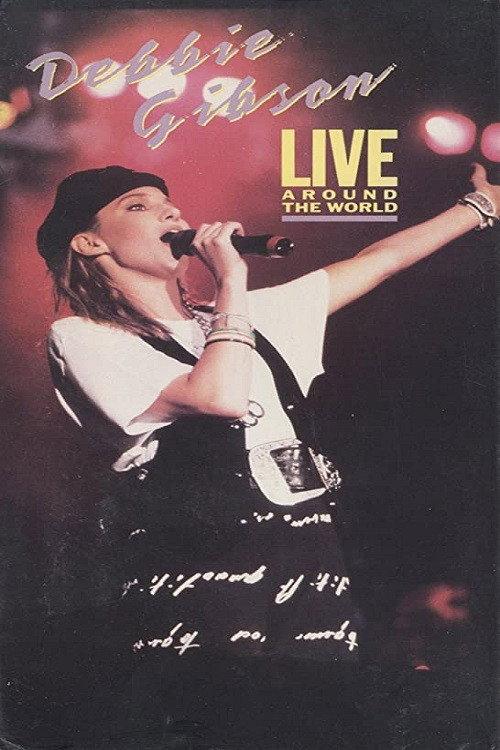 Debbie Gibson: Live Around the World 1990 official movie poster