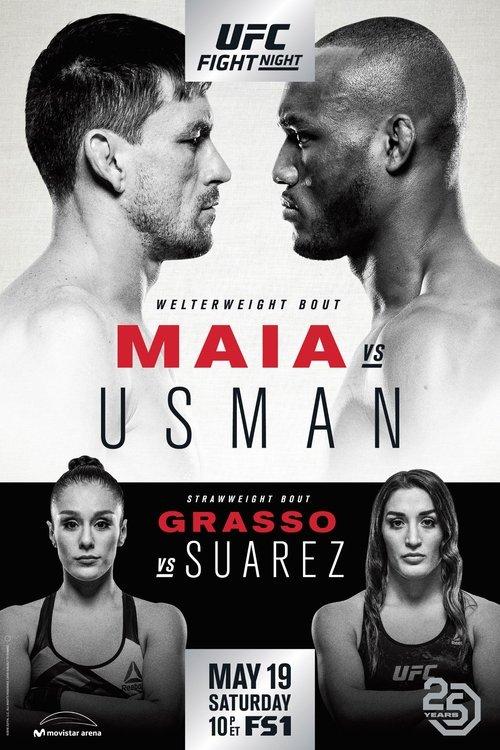 UFC Fight Night 129: Maia vs. Usman 2018 official movie poster