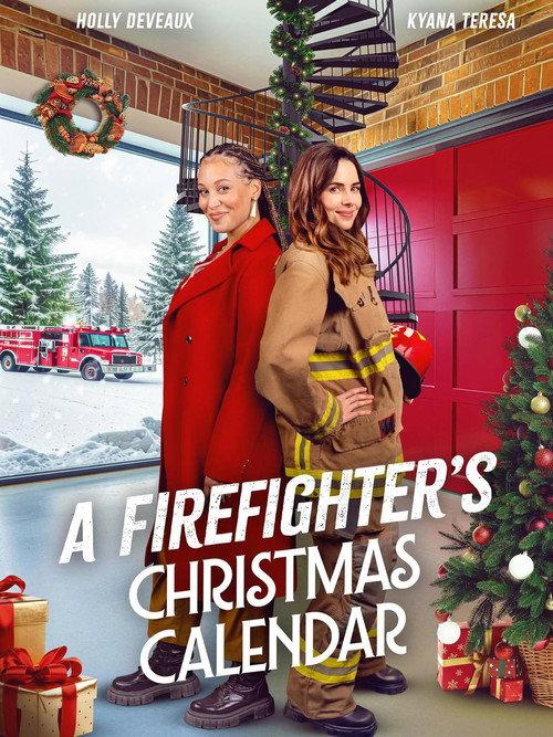 A Firefighter's Christmas Calendar 2025 official movie poster