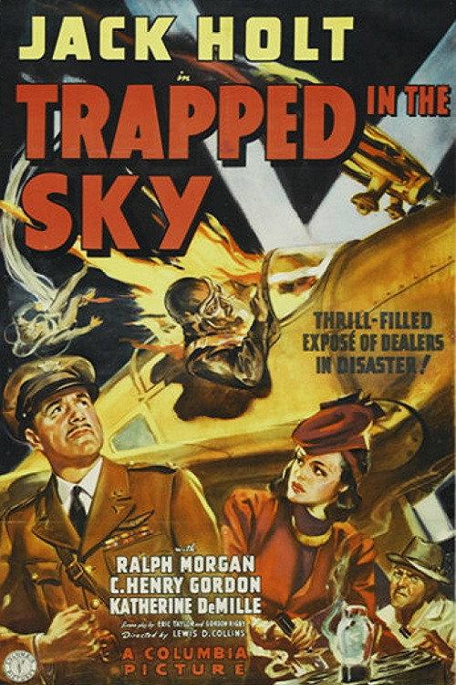 Trapped in the Sky 1939 official movie poster