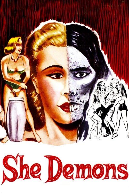 She Demons 1958 official movie poster