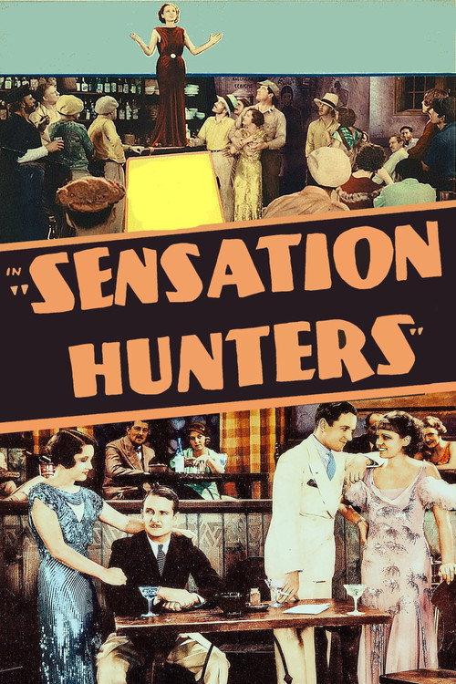 Sensation Hunters 1933 official movie poster