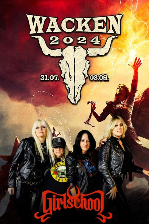 Girlschool - Live at Wacken Open Air 2024 2024 official movie poster