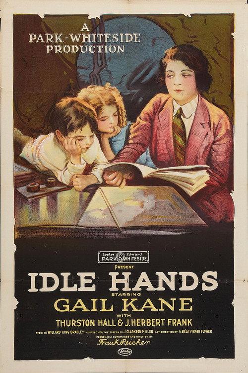 Idle Hands 1921 official movie poster