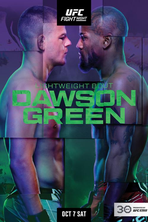 UFC Fight Night 229: Dawson vs. Green 2023 official movie poster