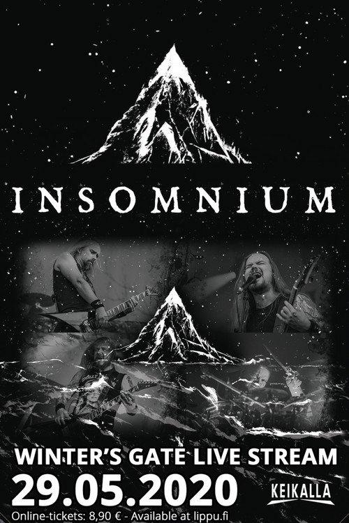 Insomnium - Winter's Gate Live Stream 2020 official movie poster