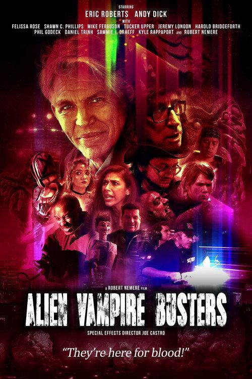 Alien Vampire Busters 2023 official movie poster