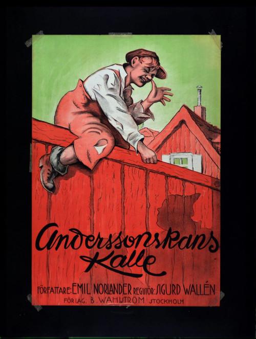 Anderssonskans Kalle 1922 official movie poster
