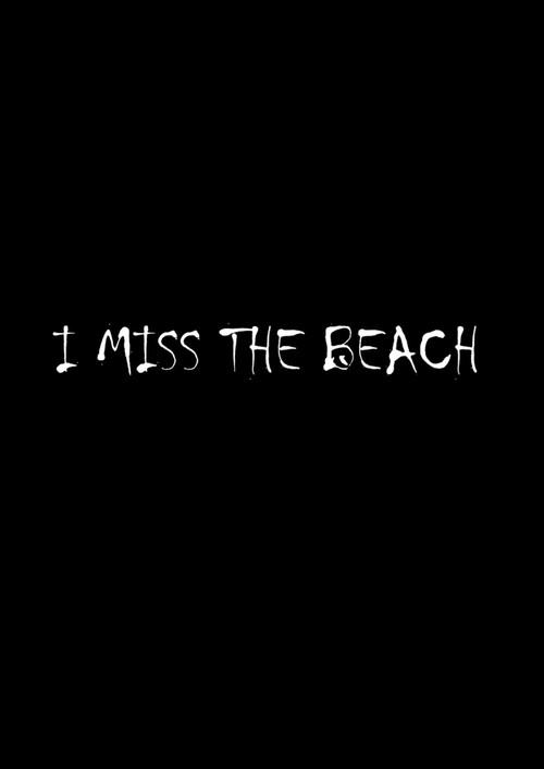 I miss the beach 2023 official movie poster