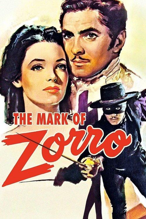 The Mark of Zorro 1940 official movie poster