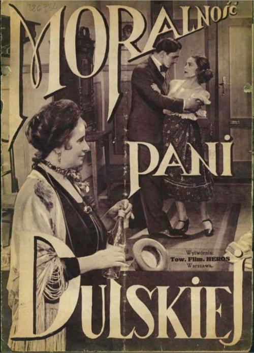 Morality of Mrs. Dulska 1930 official movie poster