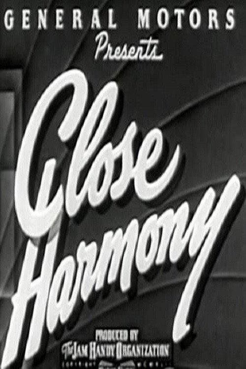 Close Harmony 1942 official movie poster