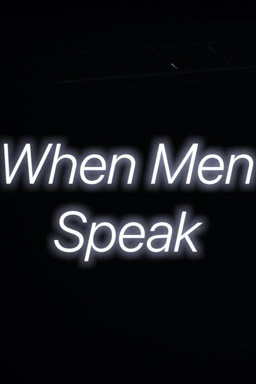 When Men Speak 2026 official movie poster