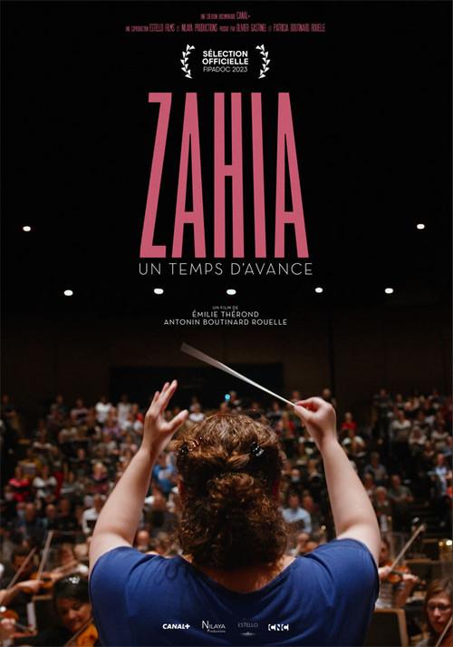 Zahia - Un Temps d'Avance 2023 official movie poster
