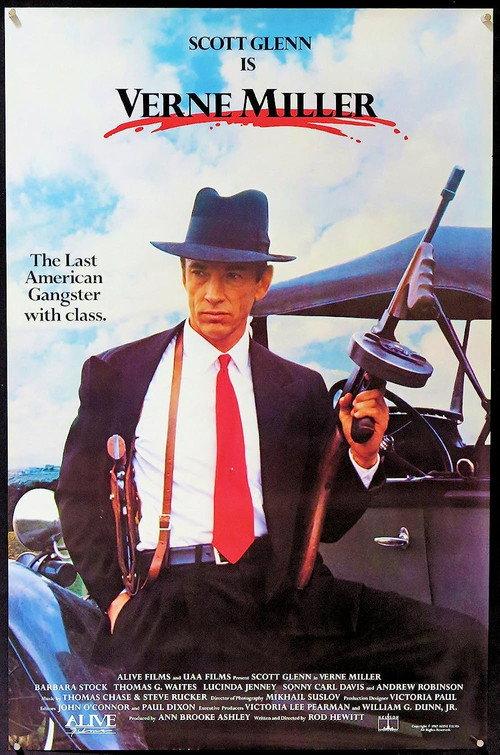 The Verne Miller Story 1988 official movie poster