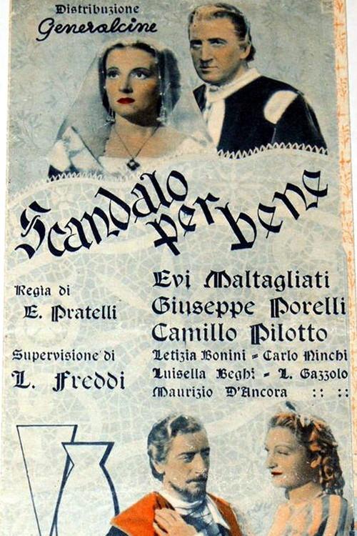 Scandalo per bene 1940 official movie poster