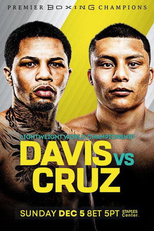Gervonta Davis vs. Isaac Cruz 2021 official movie poster