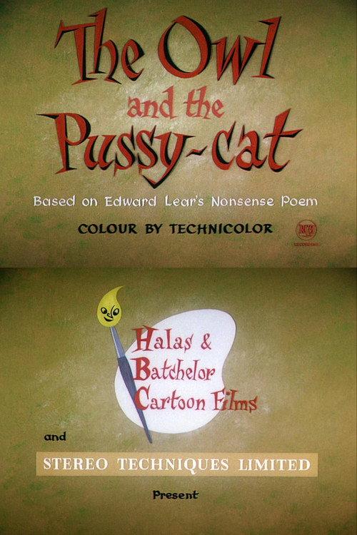 The Owl And The Pussycat 1952 official movie poster
