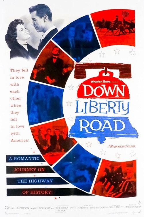 Down Liberty Road 1957 official movie poster