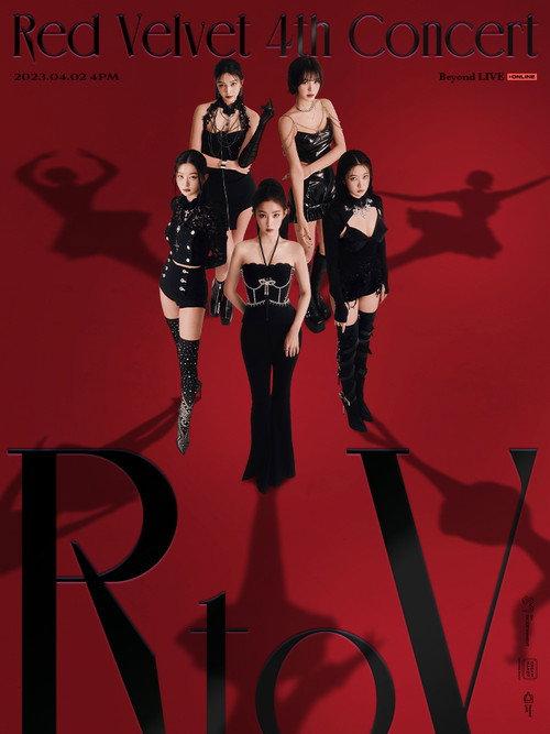 Red Velvet 4th Concert : R to V 2023 official movie poster