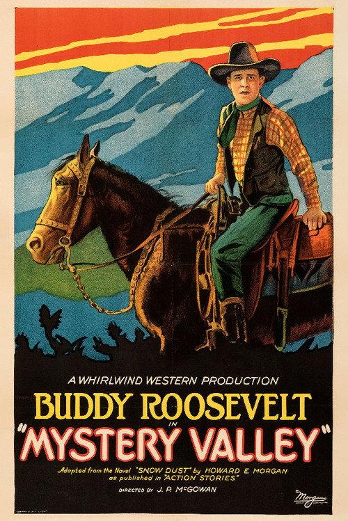 Mystery Valley 1928 official movie poster