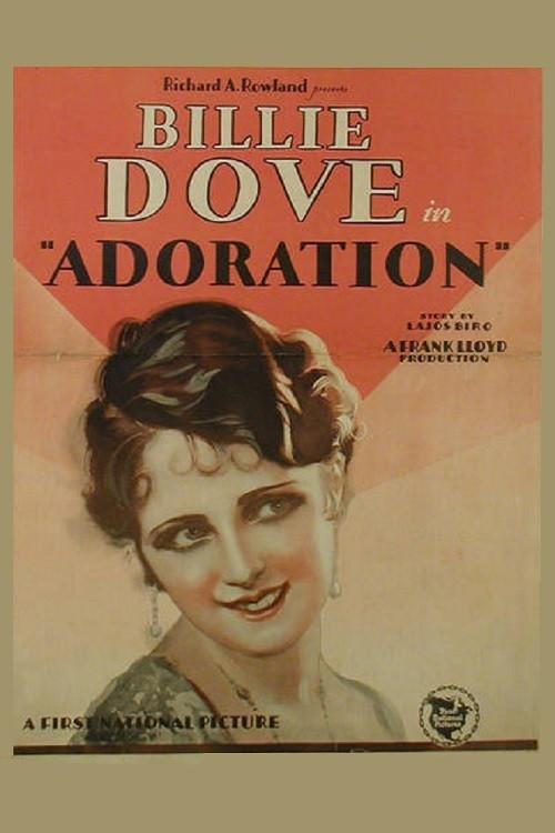 Adoration 1928 official movie poster