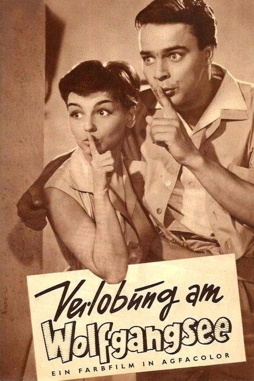 Verlobung am Wolfgangsee 1956 official movie poster