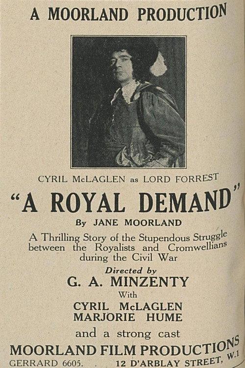 A Royal Demand 1933 official movie poster