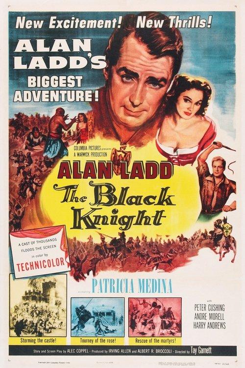 The Black Knight 1954 official movie poster