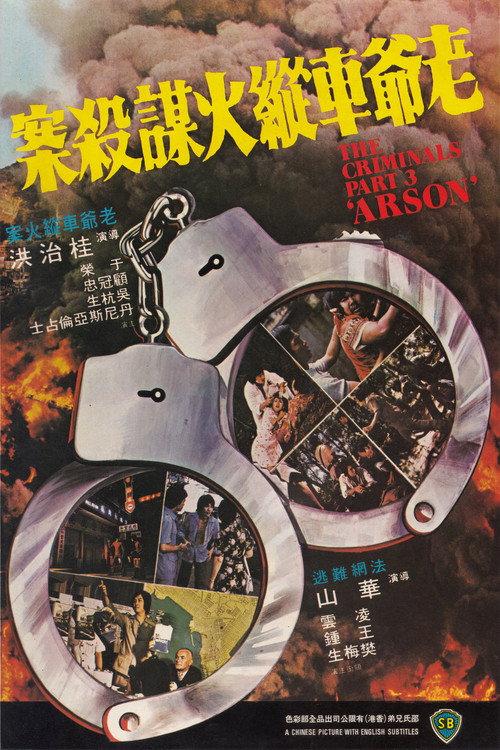 The Criminals, Part 3: Arson 1977 official movie poster