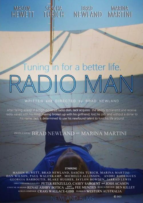 Radio Man 2023 official movie poster