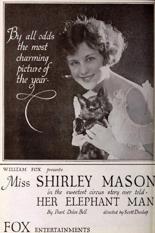 Her Elephant Man 1920 official movie poster